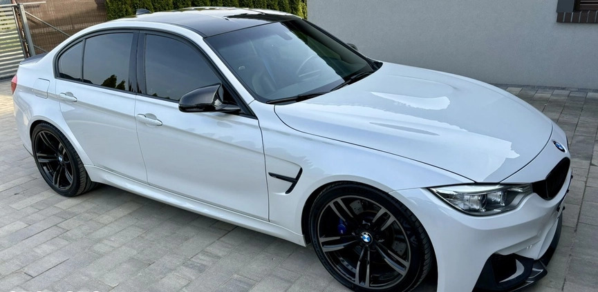 BMW M3 cena 169000 przebieg: 64500, rok produkcji 2016 z Chmielnik małe 781